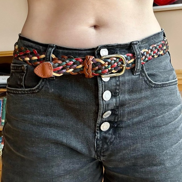 VINTAGE Braided Belt - Picture 2 of 6